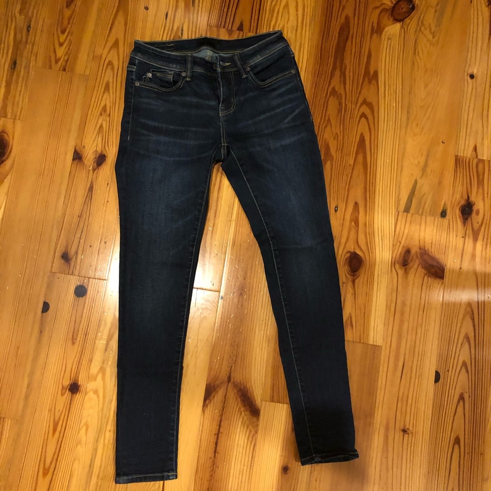 Buckle Black Jeans Ankle Skinny New No Tags